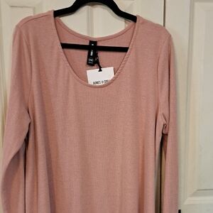 NWT Agnes & Dora Pink Long Sleeve Top